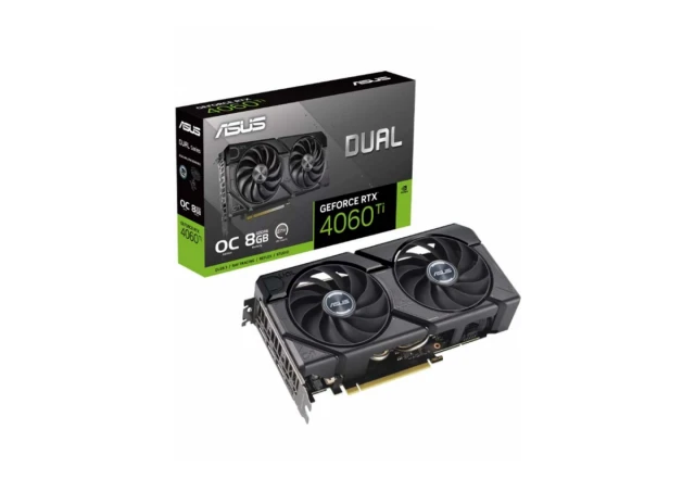 SVGA PCIE ASUS DUAL-RTX4060TI-O8G GDDR6 8GB 128bit