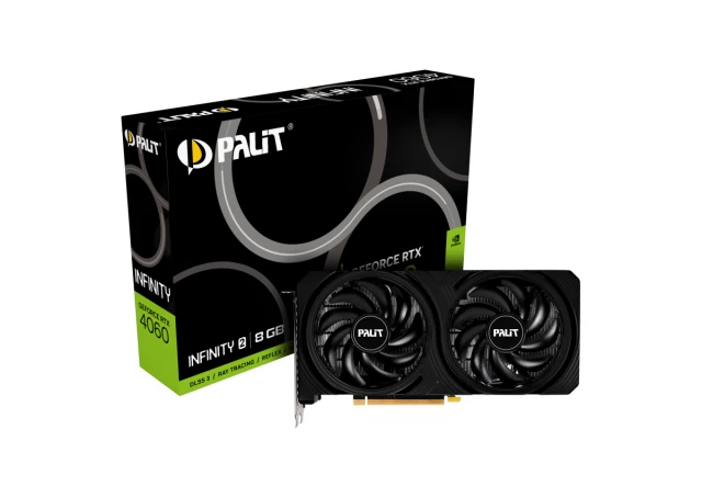 SVGA PCIE PALIT RTX4060 8GB/GDDR6/128bit Infinity 2