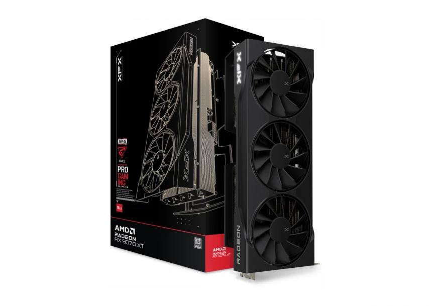 SVGA PCIE XFX AMD RX-97TSWF3B9 RX9070XT 16GB GDDR6 256bit