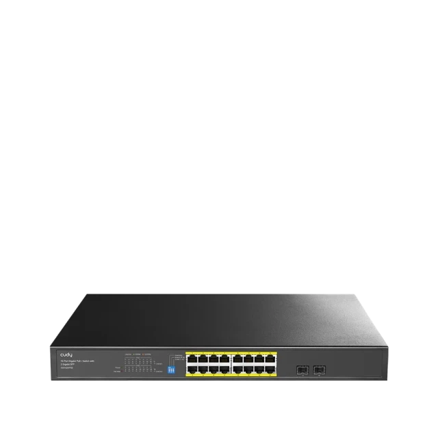 Svič 10/100/1000 16-port Cudy GS1020PS2 PoE+ sa 2x SFP porta 200W