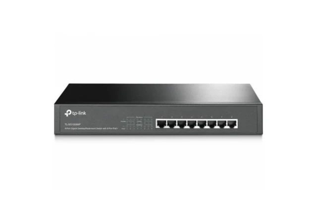 Switch TP-LINK TL-SG1008MP Gigabit/8x RJ45/10/100/1000Mbps/8x PoE+/Rackmount metalno  kućište