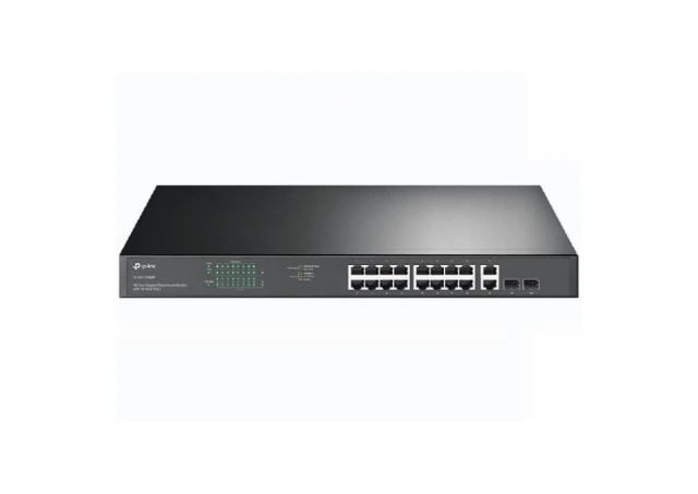 Switch TP-LINK TL-SG1218MP Gigabit/18xRJ4510/100/1000Mbps/16-Port PoE+/ Rackmount