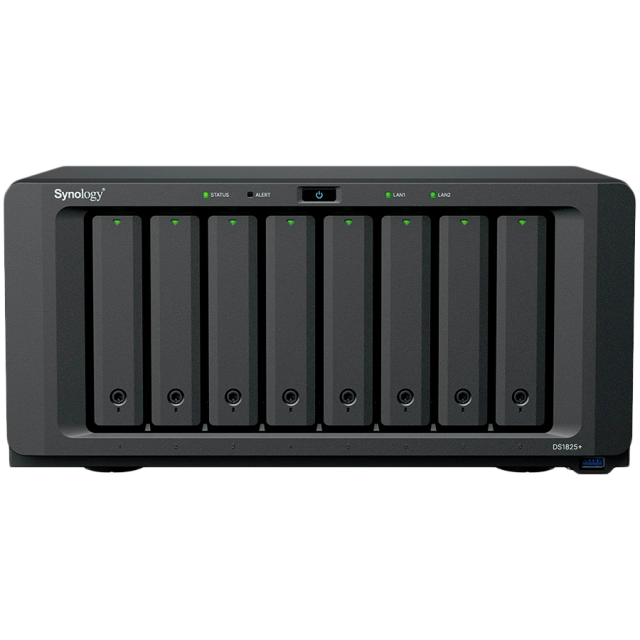 Synology DS1825+ BAREBONE NETWORK ATTACHEDSTORAGE WITHOUT HDD UK SYNOLOGYV1.0DS1825+ BAREBONE NETWORK ATTACHEDSTORAGE WITHOUT HDD UK SYNOLOGYV1.0