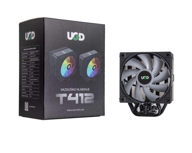 UGD T412S Procesorki kuler T412S Single 