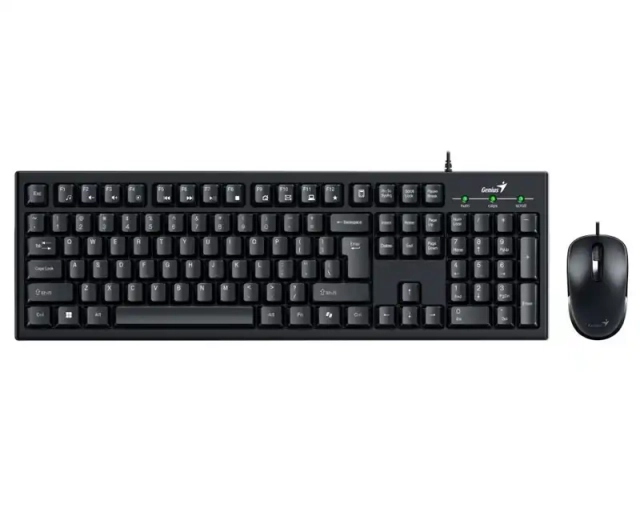 Tastatura + miš Genius KM-100SE USB YU crni