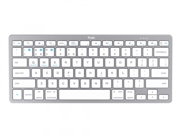 Tastatura TRUST BASICS Bluetooth/SRB/siva