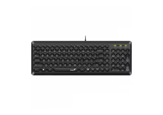 Tastatura USB Genius SlimStar Q200 YU, Black
