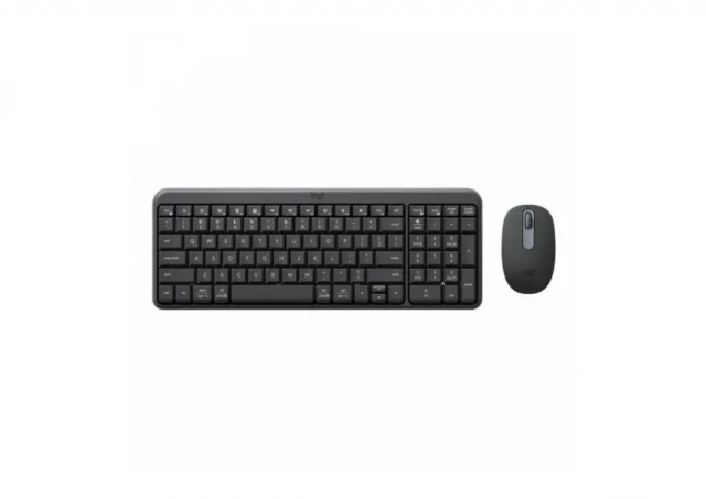Tast+Mis USB Wireless Logitech MK250 Desktop Graphite US, New