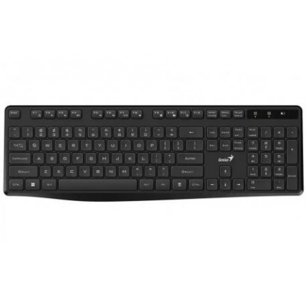 Tastatura USB Wireless Genous KB-7200 Black 2.4GHz YU