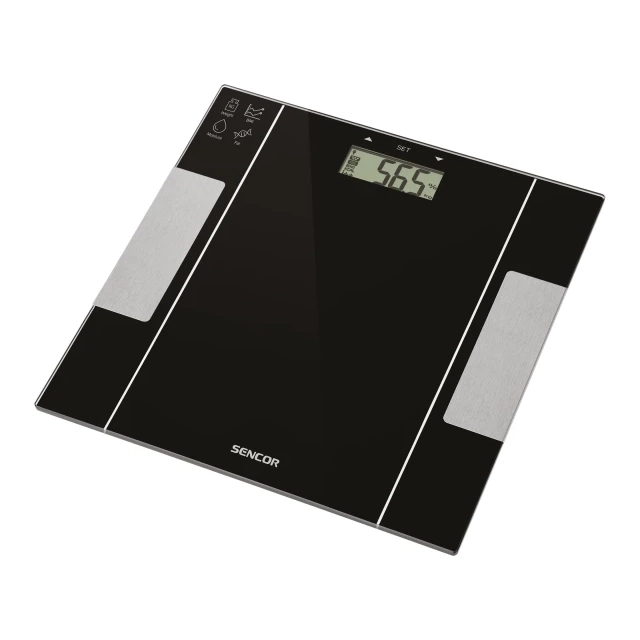 Telesna fitnes vaga Sencor SBS 5050BK/LCD/crna