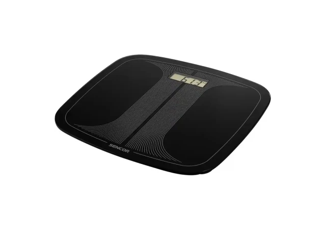Telesna vaga Sencor SBS 2406BK/150kg/LCD Displej/crna