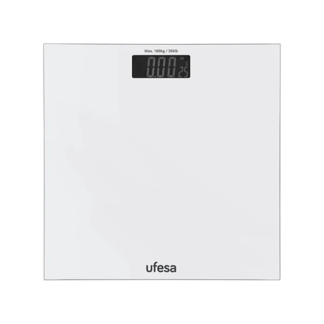 Telesna vaga Ufesa Basel/180kg/LCD/bela