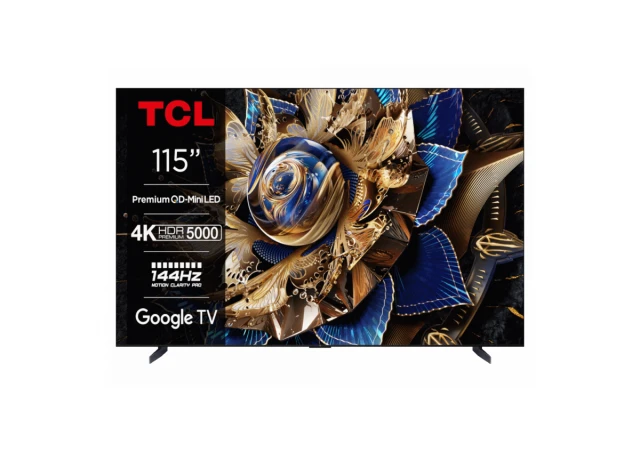 Televizor TCL 115X955Max/MiniLED/115"/4K/144Hz/Google TV/crna