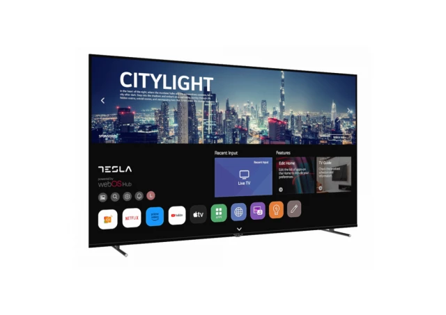 Televizor TESLA 75E645BUW/LED/75"/UHD/webOS/crna/frameless