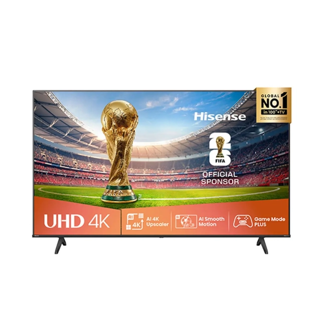 Televizor Hisense H43A6Q Smart, LED, 4K UHD, 43"(109cm), DVB-T/T2/C/S/S2