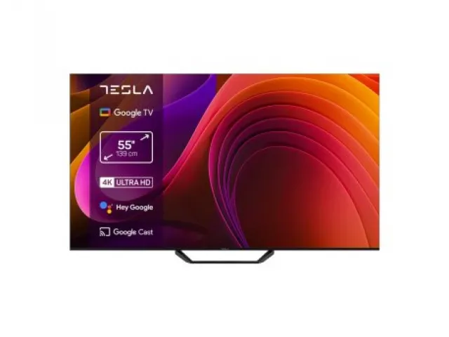 Televizor Tesla 55E655BUS Smart, DLED, 4K UHD, 55" (139 cm), DVB-T2/C/S2