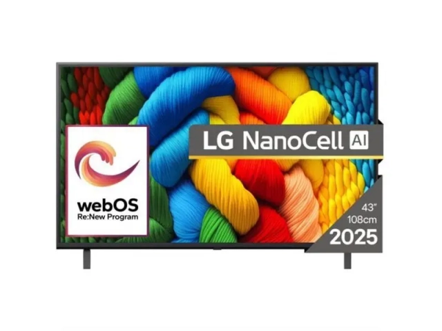 LG BG Televizor LG 43NANO80A3B/NanoCell/43"/4K Ultra HD/smart/webOS 25/crna