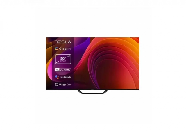 Televizor Tesla 50E655BUS Smart, LED, 4K UHD, 50"(127cm), DVB-T/T2/C/S/S2
