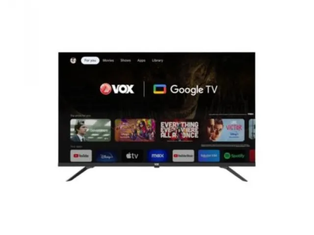 Televizor Vox 43GTU090 Smart, Direct LED, 4K UHD 43''(109 cm), DVB-T2/C/S2