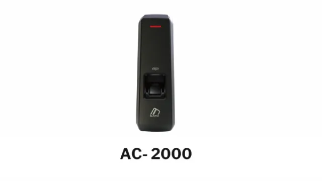 Terminal Virdi AC2000 (kontrola pristupa)