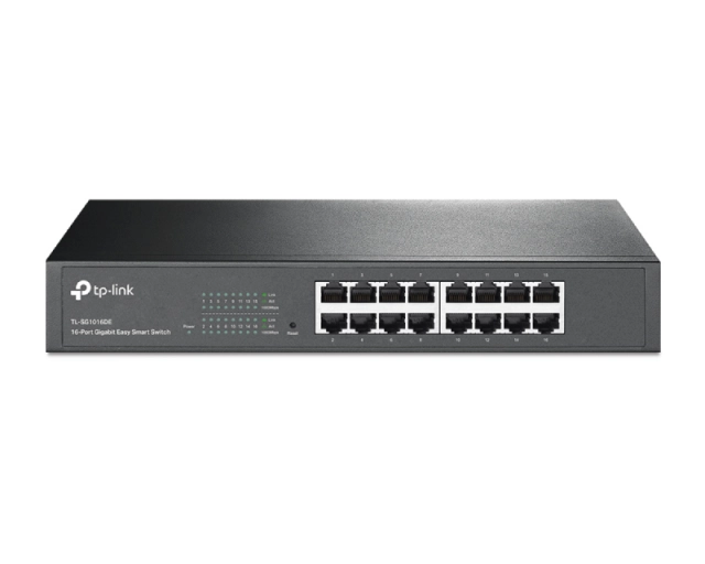 TP-LINK TL-SG1016DE 16-Port Gigabit Desktop/Rackmount Switch metalno kućište