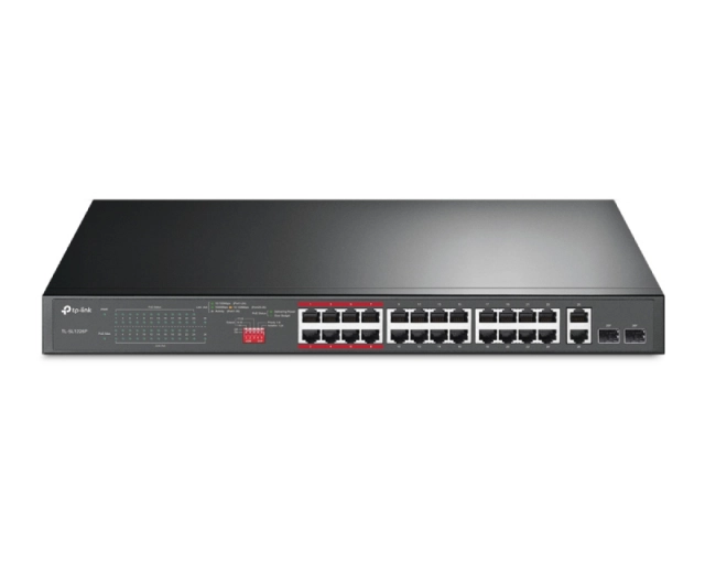 TP-LINK TL-SL1226P POE UPRAVLJIV SWITCH 24 PORTA