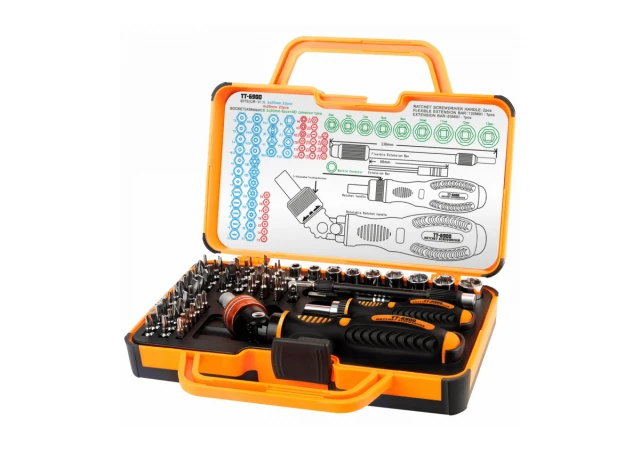 Toman Set alata, profesionalni komplet, 69 kom - TT-6900