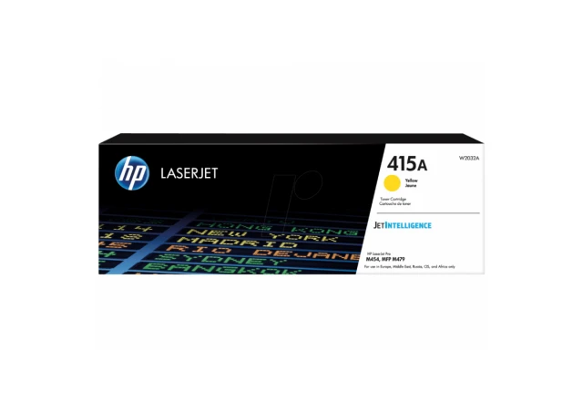 Toner HP 415A/žuta