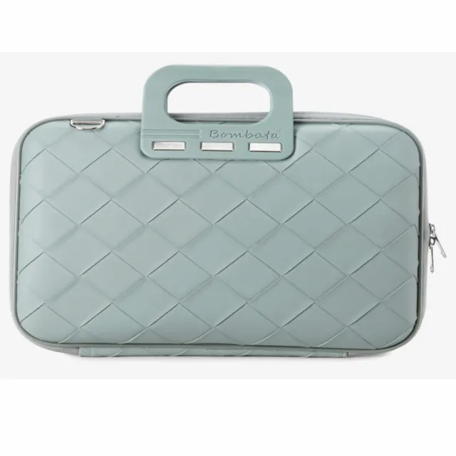 Torba BOMBATA Intrecciato 13/14 Light Blue /Dust