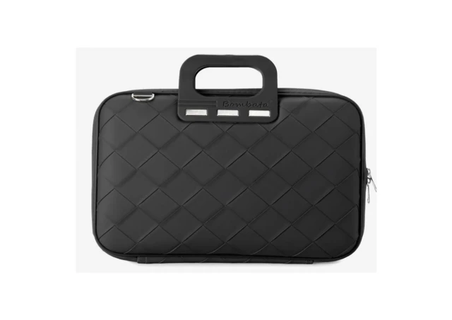Torba BOMBATA Intrecciato 15,6/16 Black