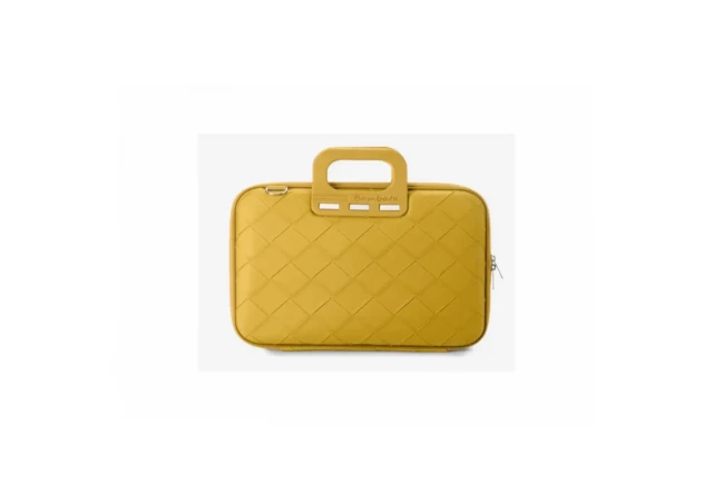 Torba BOMBATA Intrecciato 15,6/16 Yellow