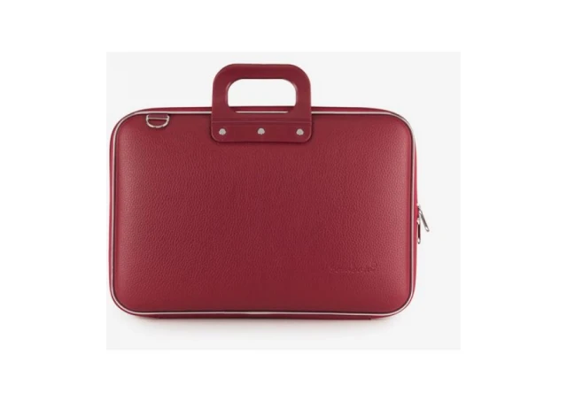 Torba BOMBATA Classic Vinil 15" Borgogna red/Crvena
