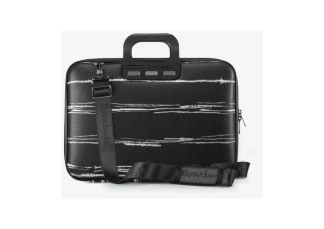Torba BOMBATA  Medio Black&White 13"/Crna