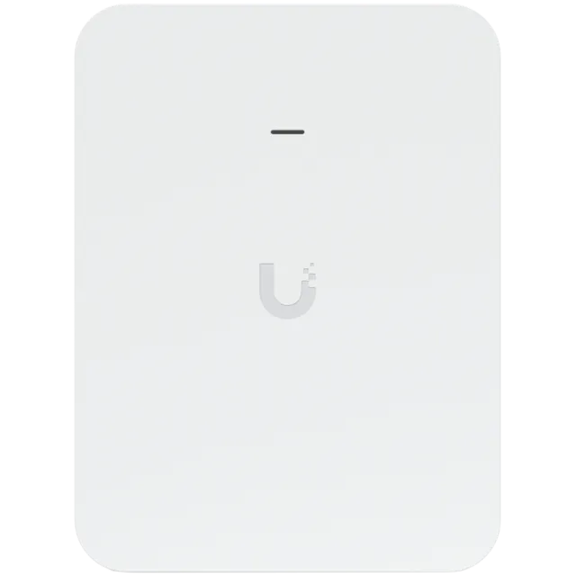 Ubiquiti U7-Pro-Wall mounted WiFi 7 AP with 6 spatial streams and 6 GHz support tailored for home builders with seamless installation options