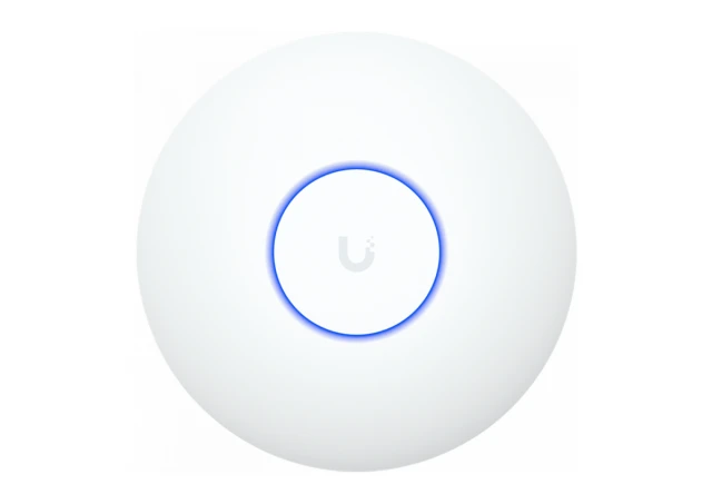 Ubiquiti UniFi U7-Lite ceiling-mounted WiFi 7 AP with 4 spatial streams and 2.5 GbE uplink, Powered using PoE, 2.5 GbE uplink