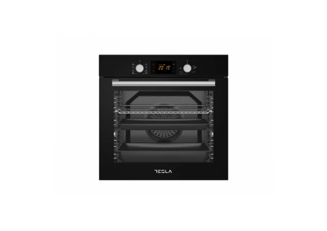 Tesla WG Ugradna rerna TESLA BO900SB ventilatorska/80L/mehanicka/crna