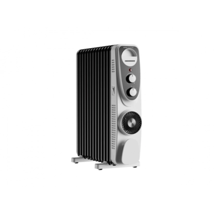 Uljani radijator HEINNER HOH-MVT13WH-BK 13rebara/2500W+ventilator 400W