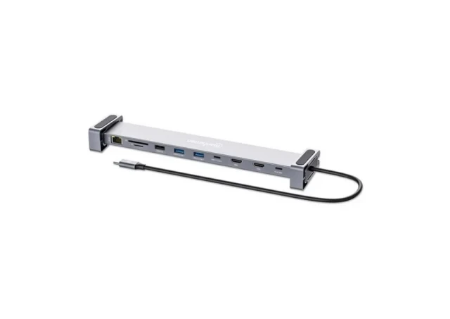 manhattan MH 10 in 1 Dual HDMI Docking Station