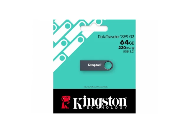 USB memorija KINGSTON KE-U2X64-1AC/DataTraveler SE9 G3/Dark Nickel