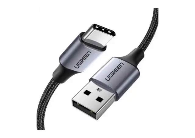 velteh USB tip C M na USB 2.0 M kabl Alu.3m Grey