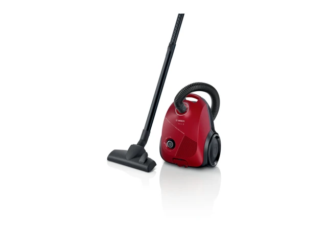 Usisivač BOSCH BGBS2RD1/600W/sa kesom/crvena