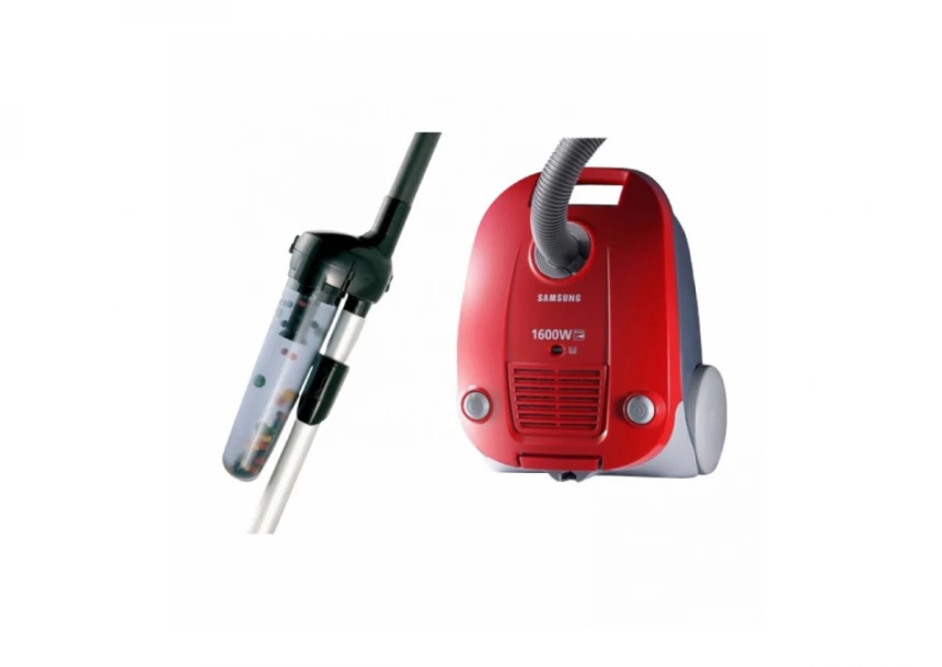 Usisivač SAMSUNG VCC4135S37/1600W/sa kesom/crvena