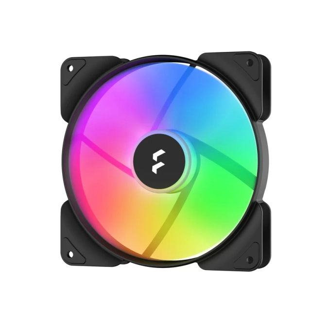 Ventilator 140mm Fractal Dsign Aspect 14 RGB PWM Black Frame FD-F-AS1-1405