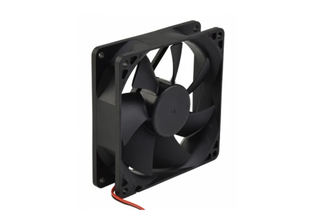 Green connection Ventilator 80x80mm Green black, molex