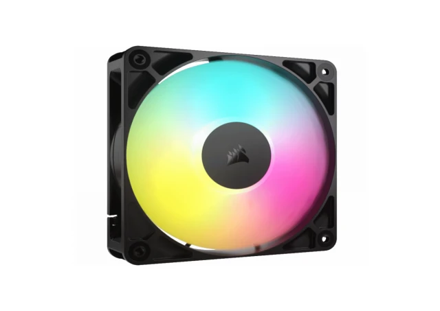 Ventilator CORSAIR RS120/120mm/ARGB/single pack/crna