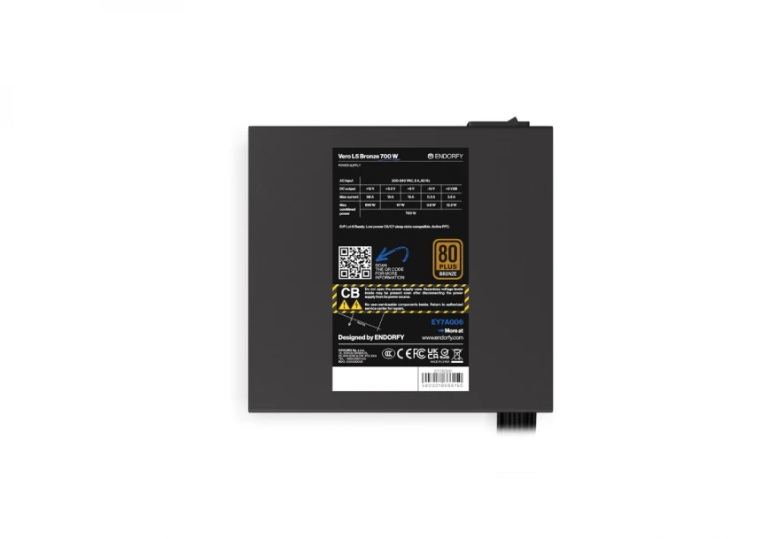 ENDORFY Vero L5 Bronze 700W napajanje (EY7A006)
