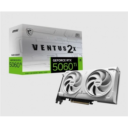 VGA MSI RTX 5060Ti 16G VENTUS 2X OC WH P