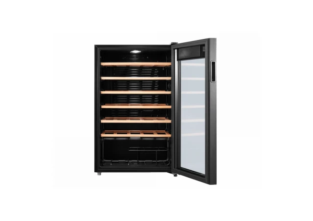 Vinska vitrina TESLA RW092M G/93L/47x47x84,5cm/crna