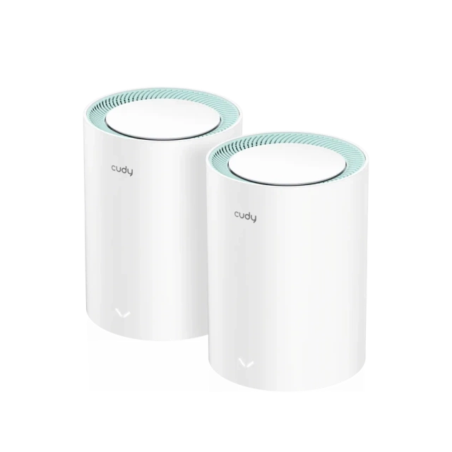 Whole Home Wi-Fi Gigabit Mesh System Cudy M1300 AC1200 Dual Band(2-Pack)