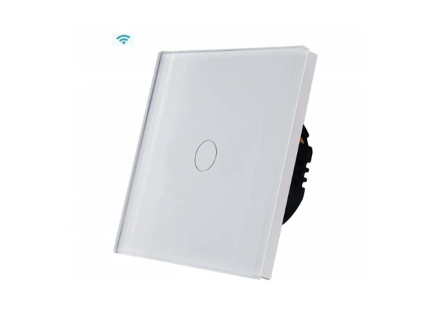 Exeshop Wi-Fi pametni prekidač 1G TUYA Beli NN (WIFI TOUCH SWITCH)